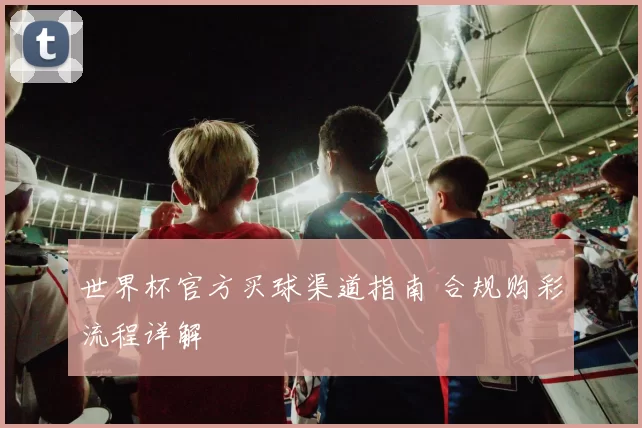 世界杯官方买球渠道指南 合规购彩流程详解