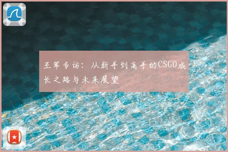 王军专访:从新手到高手的CSGO成长之路与未来展望